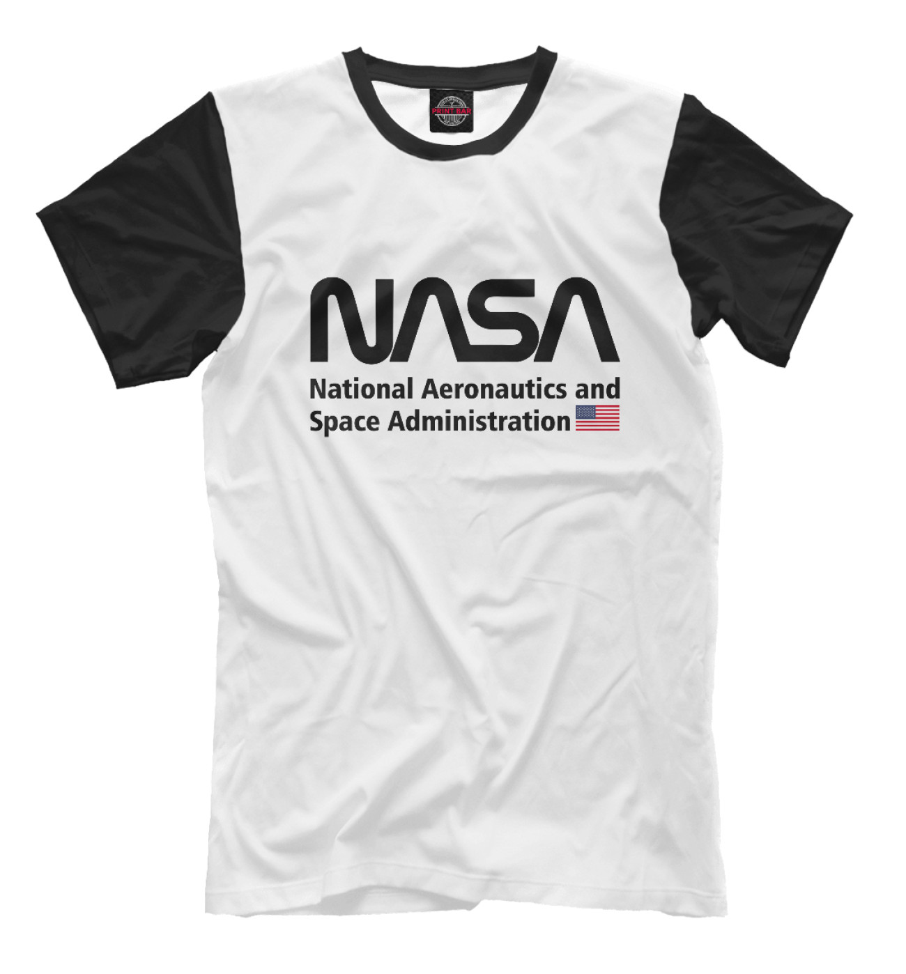 Мужская Футболка NASA, артикул: NSA-670009-fut-2