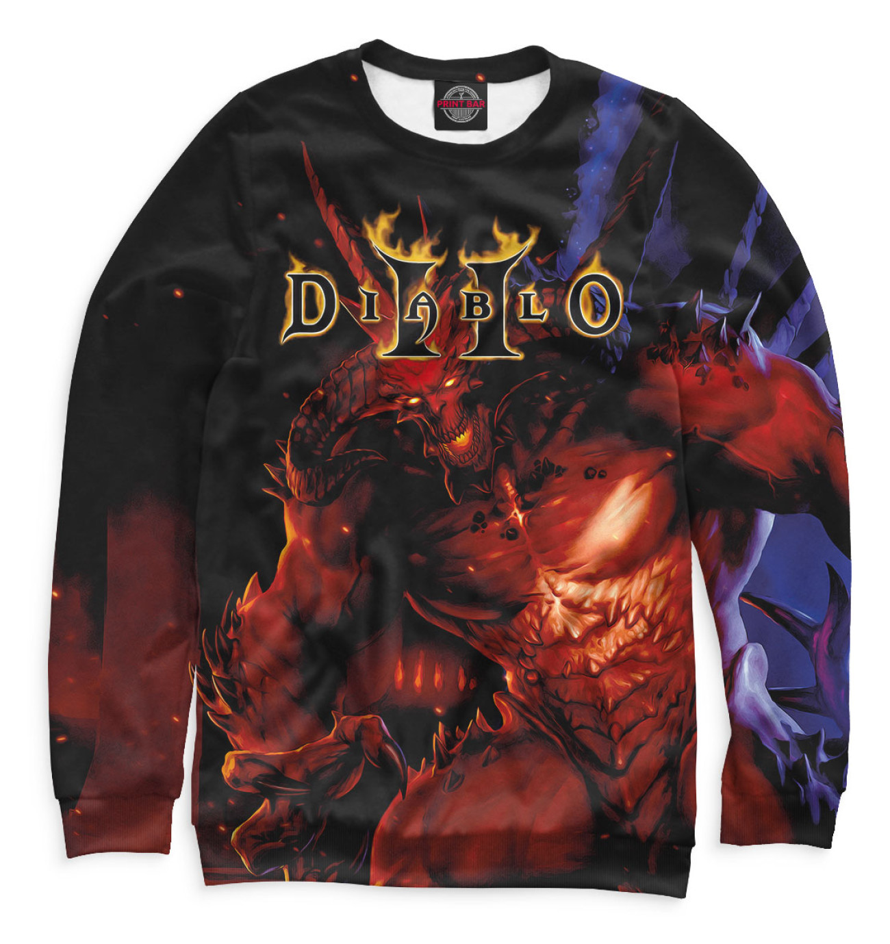 Мужской Свитшот Diablo II, артикул: DBO-403179-swi-2