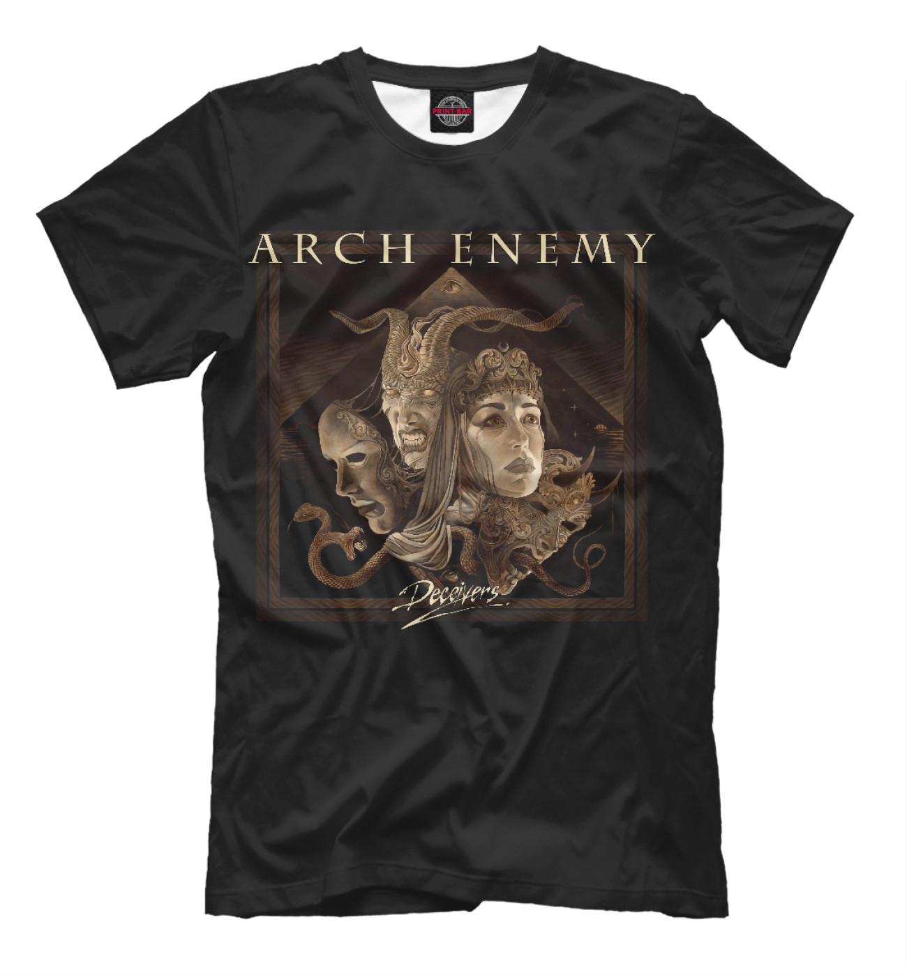 Мужская Футболка Arch Enemy - Deceivers, артикул: AEN-702429-fut-2