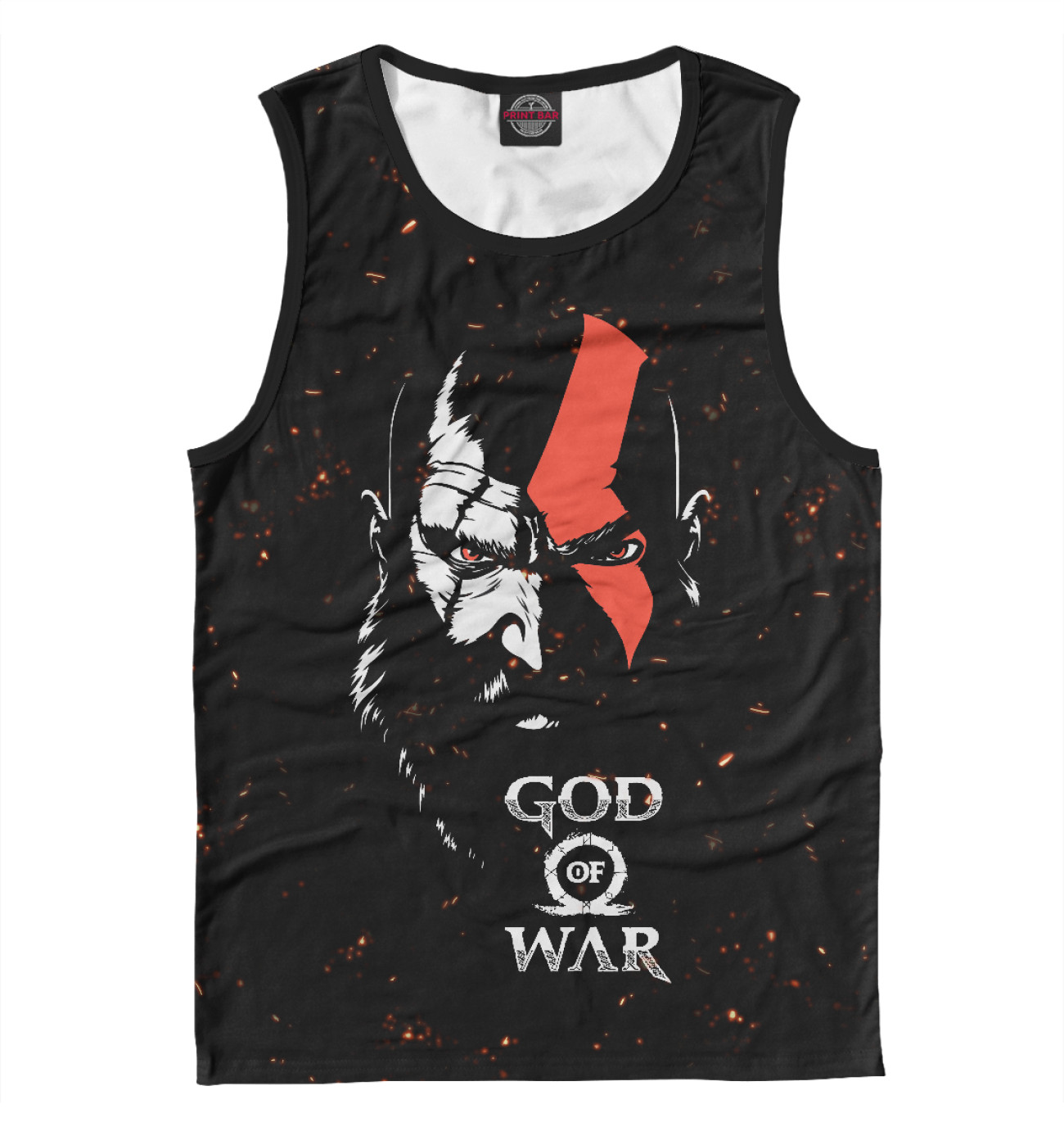 Мужская Майка God of War, артикул: GOW-675793-may-2