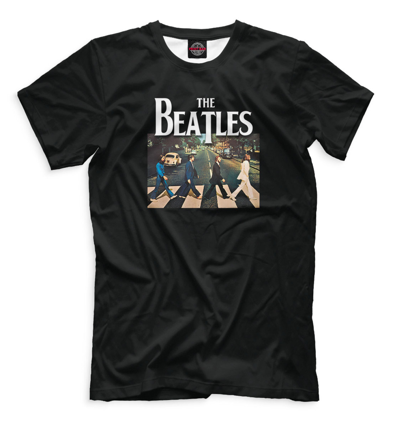 Мужская Футболка Abbey Road - The Beatles, артикул: BTS-439679-fut-2