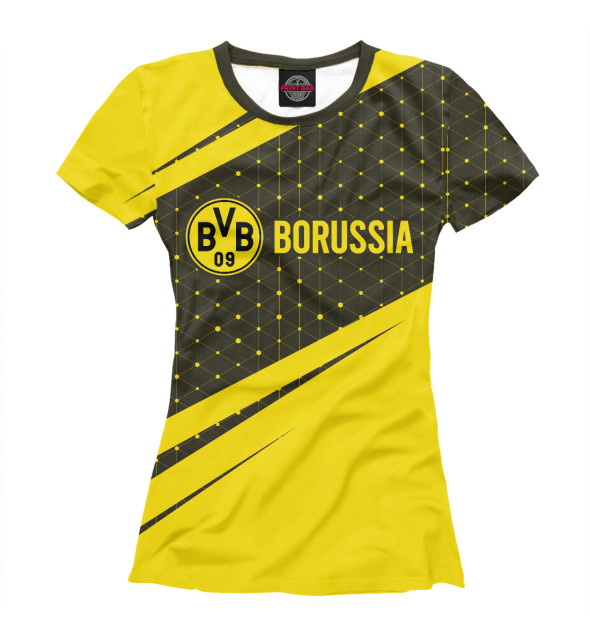 Женская Футболка Borussia, артикул: BRS-379433-fut-1